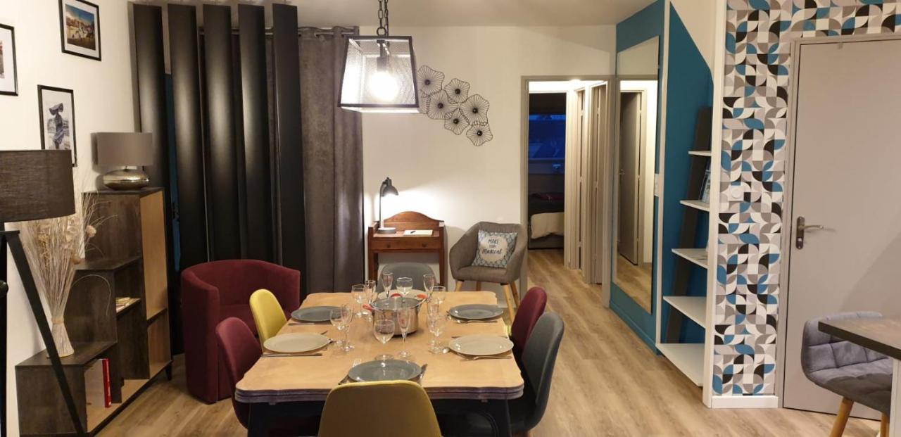 Coeur De Troyes T4 Terrasse 5Eme Etage Centre Ville Wifi Parking Exterior photo