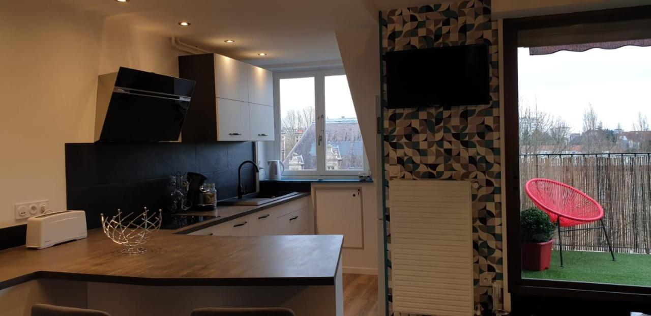Coeur De Troyes T4 Terrasse 5Eme Etage Centre Ville Wifi Parking Exterior photo